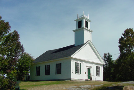 The First Church, Ridge Church, New Durham, New Hampshire